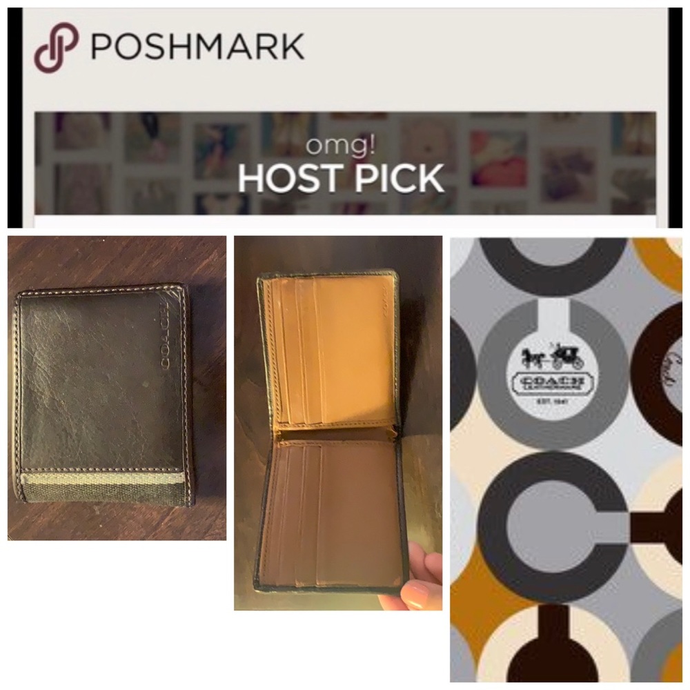 Men’s Coach wallet
